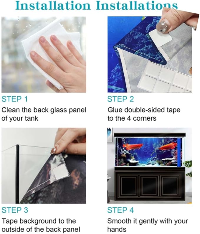 48X20IN Retro Old Travel World Map Terrarium Background, Art Parchment Pirate Treasure Map Reptile Habitat Background with 10EVA Double-Sided Tape