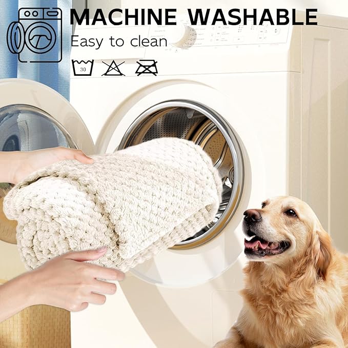 Pet Blanket Warm Soft Dog Blankets Washable Cat Throw Blankets Sofa Bed Couch Furniture Protector Cover for Small Medium Large Dogs Cats, Khaki, 20" x 28"
