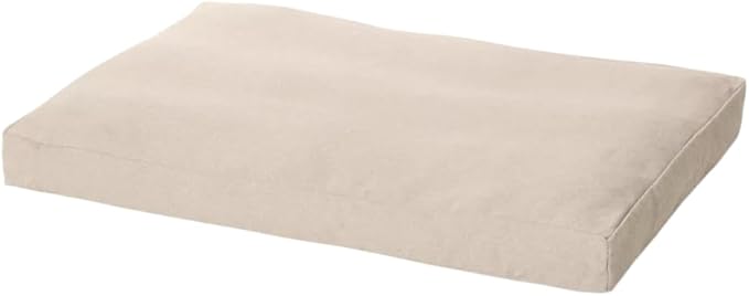 Orvis Comfortfill-Eco Lounger Dog Bed, Heathered Khaki - Medium