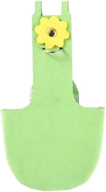 Parrot Clothes, Bird Diapers, Tiger Skin Peony, Flight Suit - Key Features for Avian Comfort and Style (Green, M, Count, 1)
