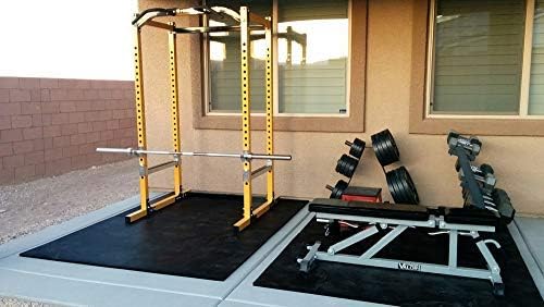American Floor Mats - Heavy Duty Stall Tiles - Stable/Horse Tiles - Thick, Durable Rubber Flooring Solid Black 1 Corner Tile 1/2" Thick