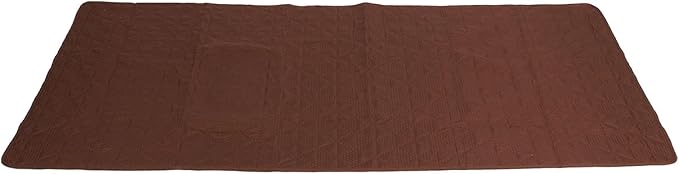 Waterproof Dog Bed Cover, Slip Pet Blanket Sofa Furniture Protector Brown 52x82in - Double Sided Protection, Non Slip Bottom, Ideal for Dog and Cat Owners (30x70in/ 76.2x177.8cm)