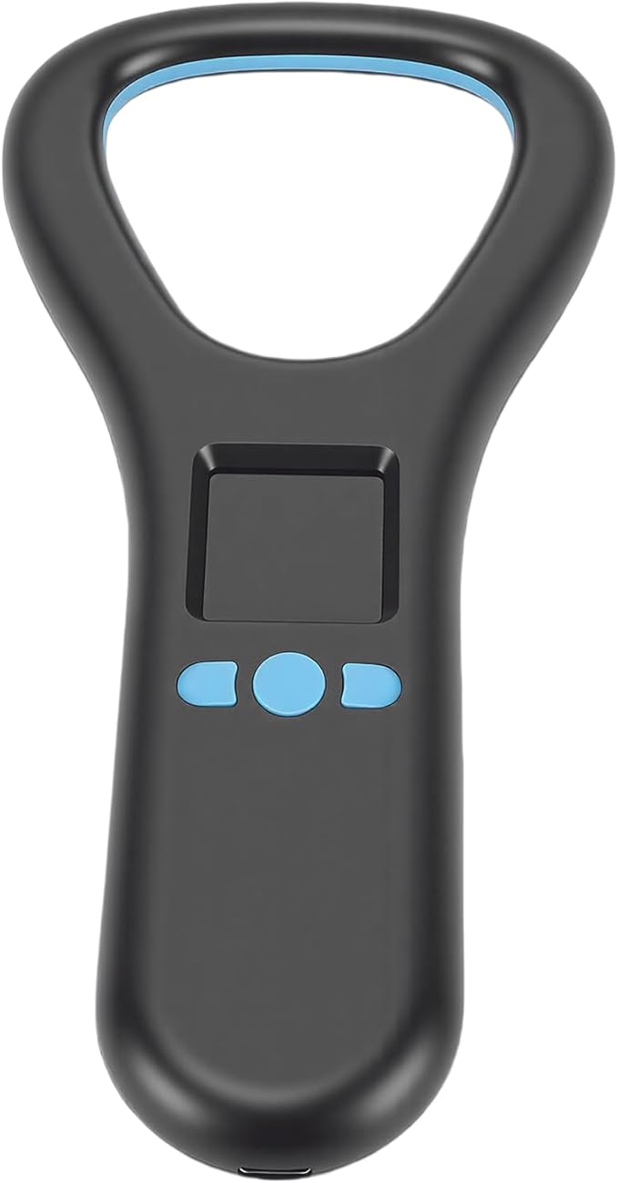 EBTOOLS Pet Microchip Scanner, FDX B EMID ISO11784 85 1.44 Inch TFT Screen 500 Data Storage Rechargeable Portable Reader, with USB Connectivity, for Dog Cat Pig Animal
