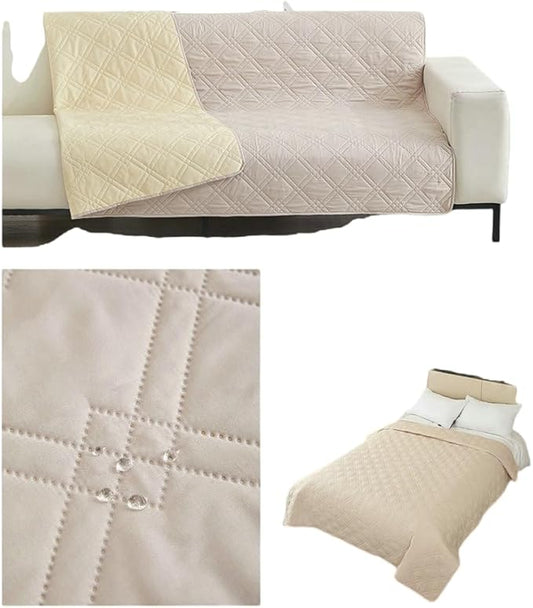Waterproof Dog Bed Cover Multi -Function Pet Blanket Non -Slip Furniture Protection Pad is Suitable for Sofa and Pet Use