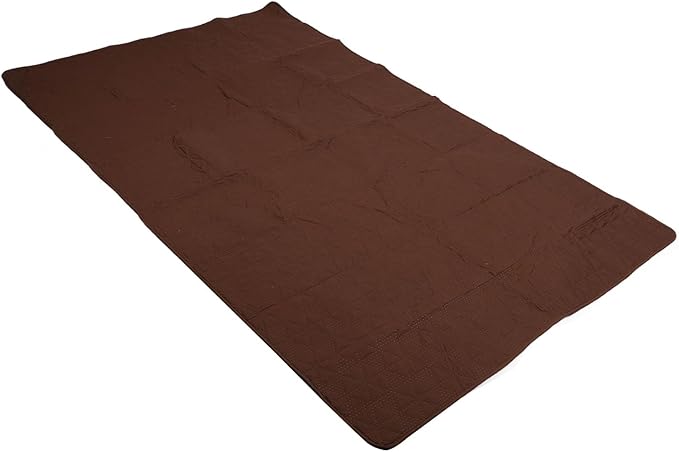 Dog Bed Cover, Slip Washable Pet Blanket for Sofa Couch Furniture Protector, Double Sided TPU Liner for Cats and Puppies, Brown (52x82inch)