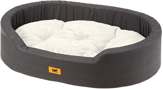 Ferplast Dandy Cat and Dog Bed, Cotton/Fur, 55 x 41 x 15 cm