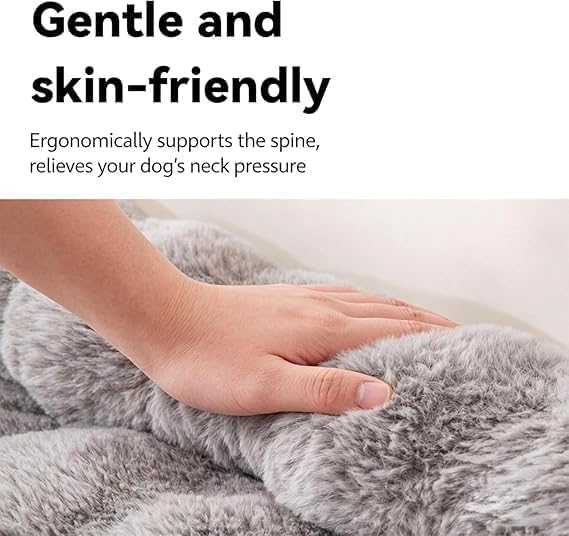 Dream Cloud Pet Sofa Bed for Couch, 2026 Upgraded Plush Washable Waterproof Non-Slip Pet Mat, Cozy Furniture Protector for Small Medium Dogs & Cats (Coffee)
