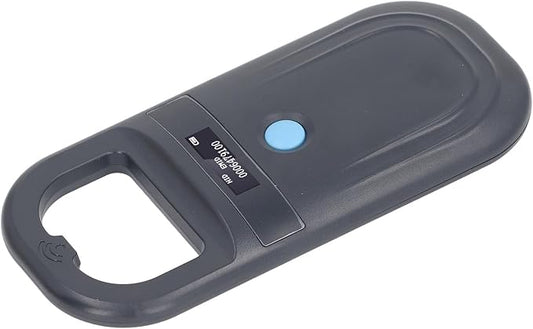 Portable Pet Microchip Scanner, 134.2KHZ FDX B EMID Reader with USB Data Upload, OLED Display Pet Scanner with Built in Buzzer, Ideal for Identification