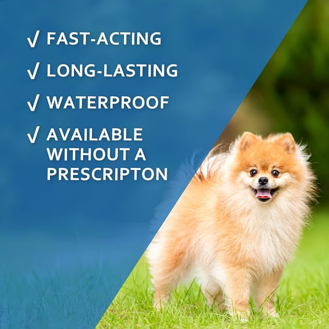 Sentry Fiproguard Plus for Dogs, Flea and Tick Prevention for Dogs (5-22 Pounds), Includes 6 Month Supply of Topical Flea Treatments