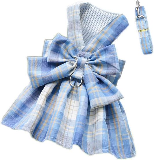 Dog Harness Leash Set Dogs Vest Lightweight Puppy Clothes with Pet Harness for Outdoor Walking Leashes