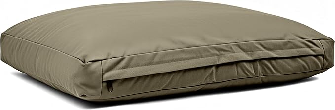 WHITEDUCK Dog Bed Cover (Olive) 41" Lx33 Wx4.3 th (XL)