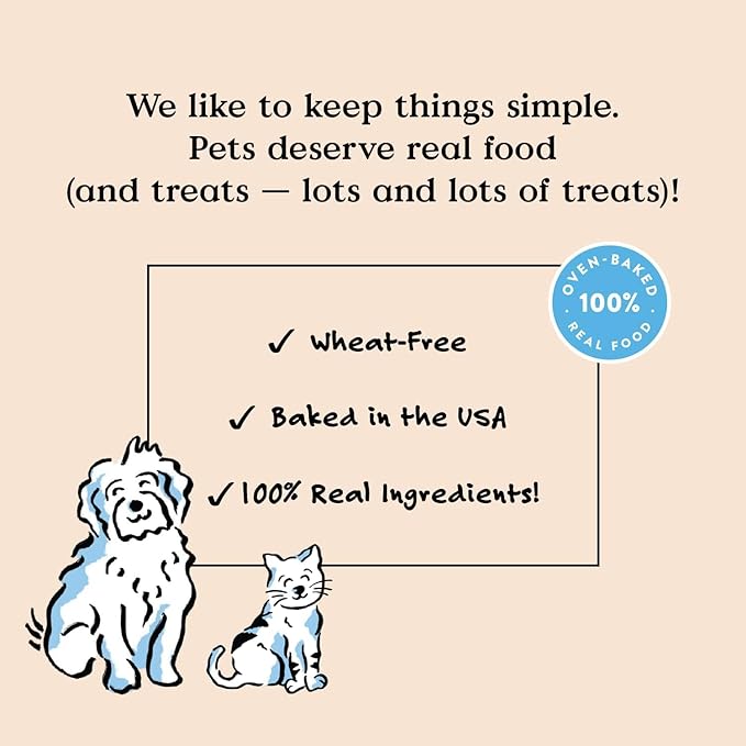 Bocce's Bakery Salmon Cookie + Bac’n Nutty Biscuit Dog Treat Bundle – Natural, Wheat-Free Biscuits and Soft & Chewy Cookies Made with Real Ingredients and Baked in The USA – 2 Pack Bundle