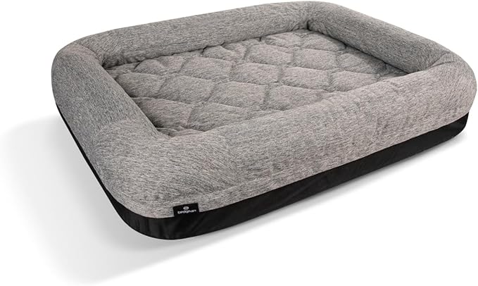 Bedgear Performance Dog Bed - Medium/Large - Durable Pet Bed with Washable Cover - Removable Pad for Travel