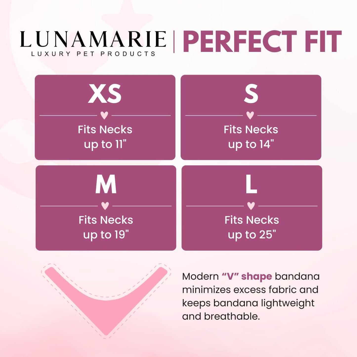 LunaMarie - Luxury Pet Birthday Bandanas -Premium & Silky Poly Fabric | 100% Handmade | Custom Shape Dual Layered (Christmas Tree, Small)