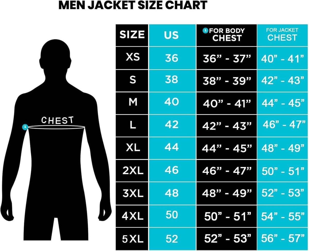 STOREJEES Brown Leather Jacket Men | Car Coat Brown, 5XL