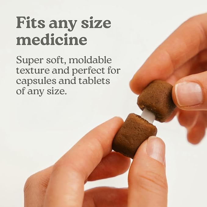 Earthly Pill Buddy Naturals - PB & Banana Recipe Pill Hiding Treats for Dogs - Make A Perfect Pill Concealing Pocket Or Pouch for Any Size Medication - 90 Servings