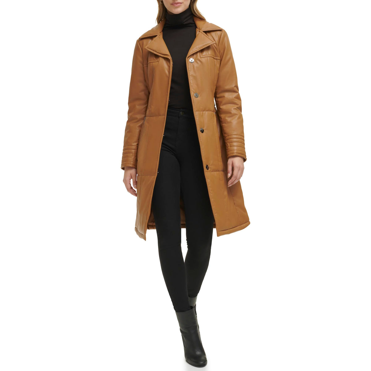 Kenneth Cole Outerwear Coat,TAN,X-Large