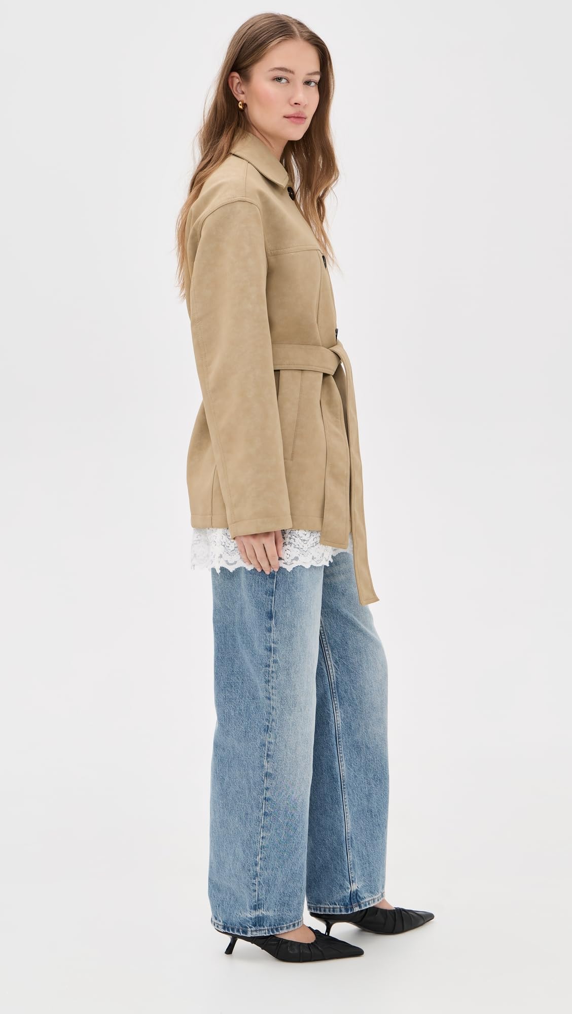 4TH+RECKLESS Women's Rowena Jacket, Camel, M