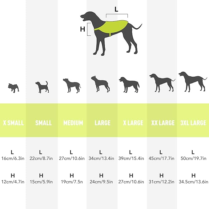 Yellow Reflective Dog Vest for Small, High Visibility Dog Safety Vest Harness with Removable Bell Keep Safe from Hunting, Training & Cars Accidents