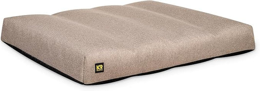 K9 Ballistics Tough Rectangle Pillow Dog Bed - Removable Cover, Washable, Durable & Water Resistant Dog Bed - XX-Large, Taupe Premium Finish