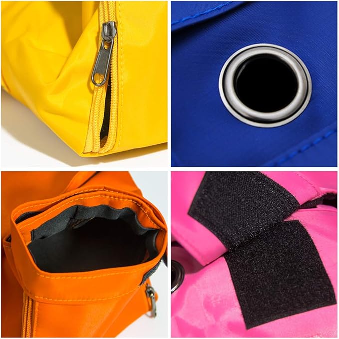 Cat’s Restraint Bag for Claw Care Nail Trimming Anti-Scratching Grooming Bag for Cats Medical Examination(Yellow-m)