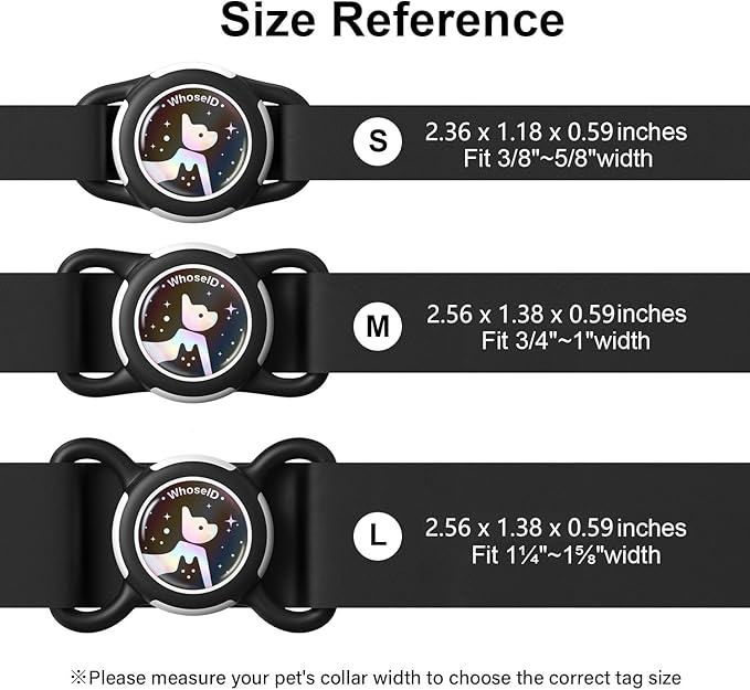 Waterproof Airtag Dog Collar Holder, Silicone & ABS Airtag Holder for Dog & Cat Collars, Ultra-Durable, Lightweight and Protective Airtag Case (Rose&Pink-1, Small)