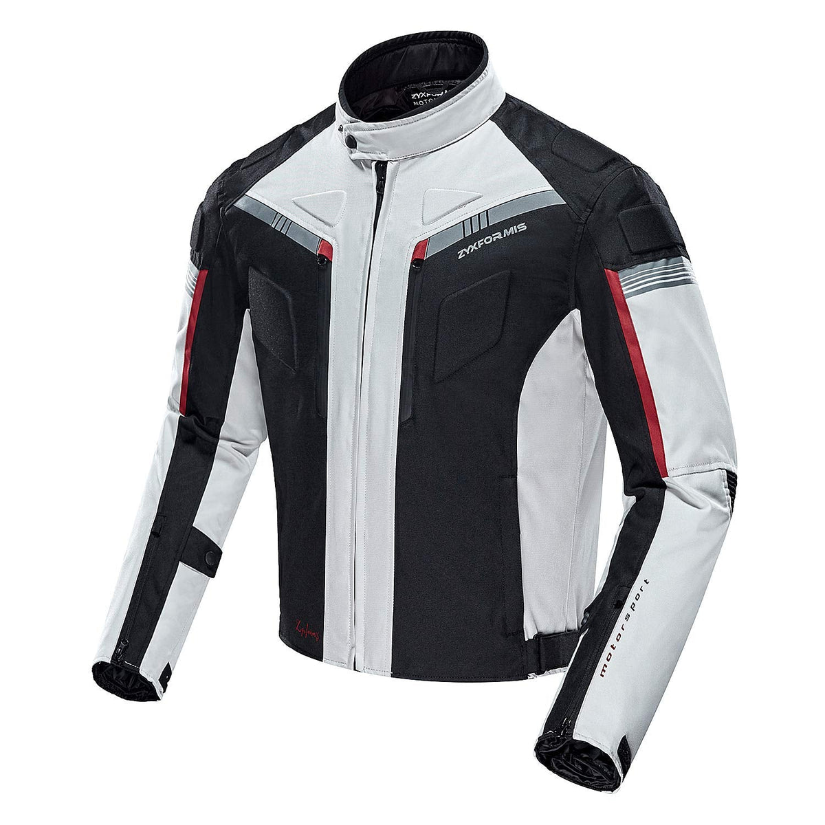 Zyxformis Motorcycle Jacket Motorbike Biker Waterproof Jackets Windproof Full Body Protective Gear Armoured Summer Winter for Men
