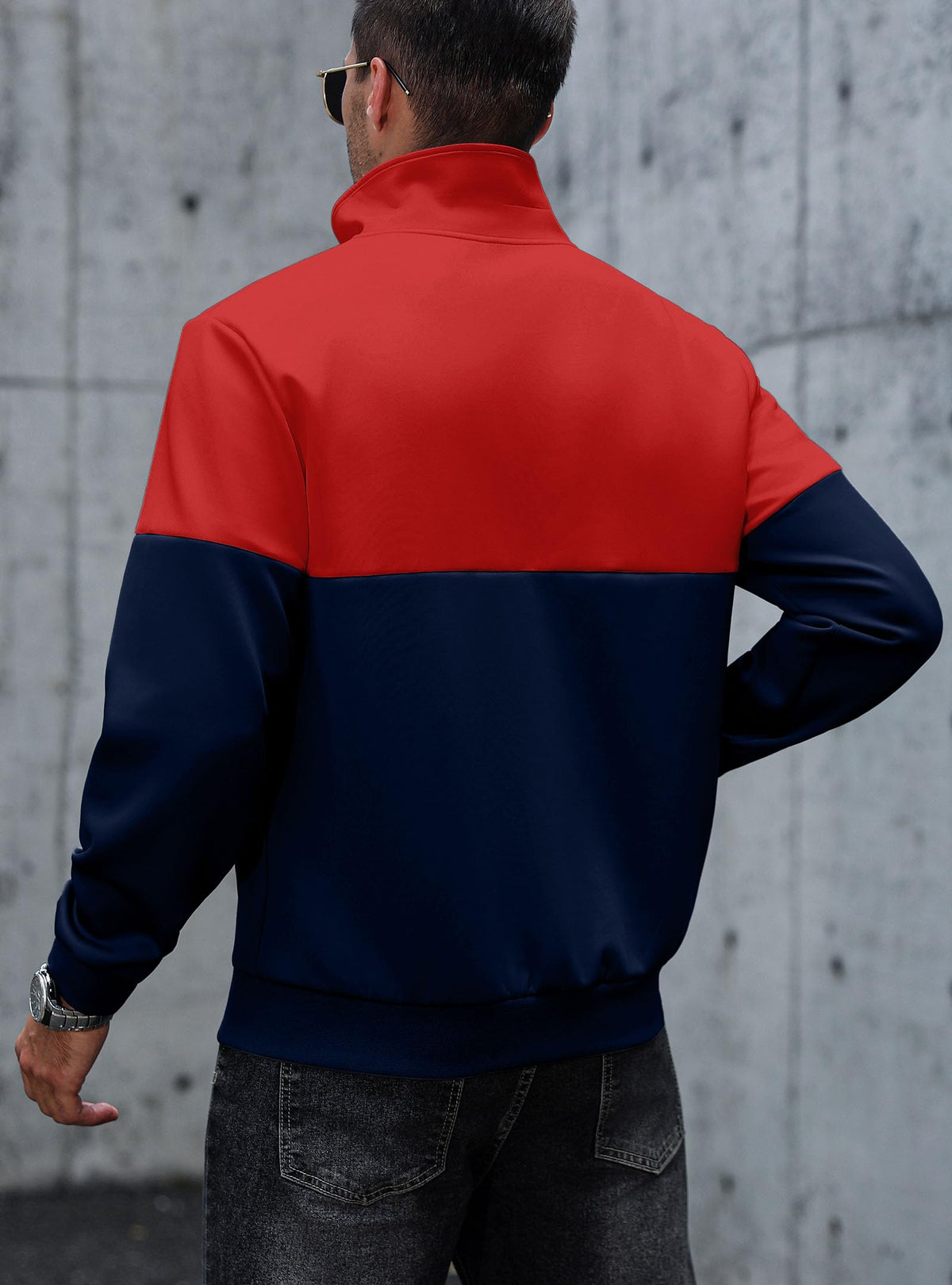 HYPESTFIT Men’s Retro Track Jackets, Relaxed Fit