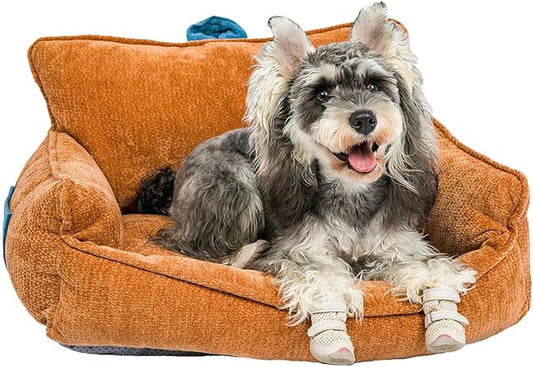 Washable Dog Bed,Dog Bed Medium Size Dog,Memory Foam Dog Bed,Dog Sofa Bed Warm and Comfortable,M(23.5"x15.5"x13.5")