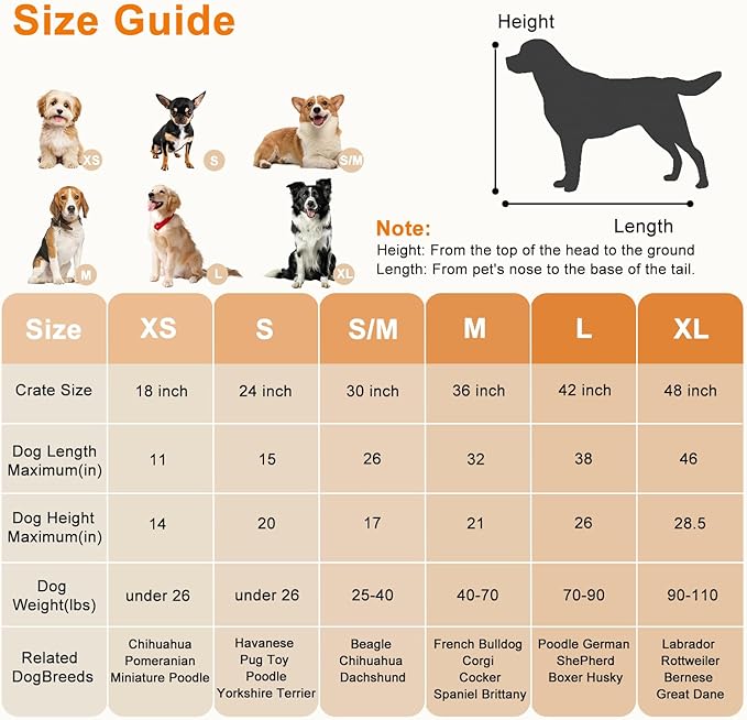 FDW XL Dog Crate 48inch Dog Cage Foldable Metal Kennel with Leakproof Tray Foldable Design Indoor Outdoor Use for Extra Large Dogs,Pink