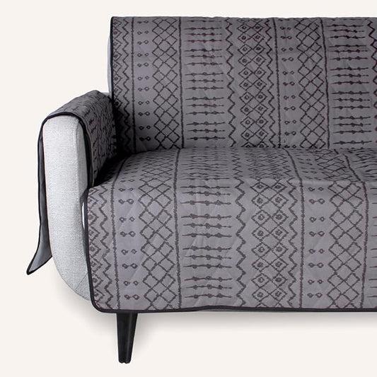 Molly Mutt 3-Seater Non-Slip Furniture Protector and Couch Cover for Dogs & Pets – Durable 100% Cotton Canvas and Non-Toxic Materials - 70” Wide x 78” Long