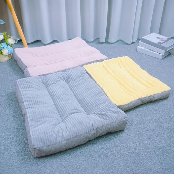 Dog Bed,pet Beds & Furniture,Machine-Washable Cushion for Dogs and Cats,Suitable for Dogs, Floor Furniture Use Pink M