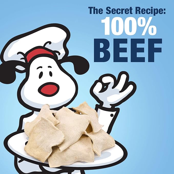 ValueBull USA Rawhide Chips, 4 Pound - Natural & Safe, USA Beef Hide, Long Lasting, Chemical Free, No Artificial Flavors