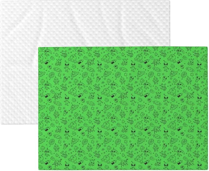 Reversible Dog Blanket for Beds Couches, Funny Aliens Dinosaurs Sasquatch, Double Sided Cat Blanket with Textured Dot Feel and Smooth Feel for Seasonal Comfort All Year