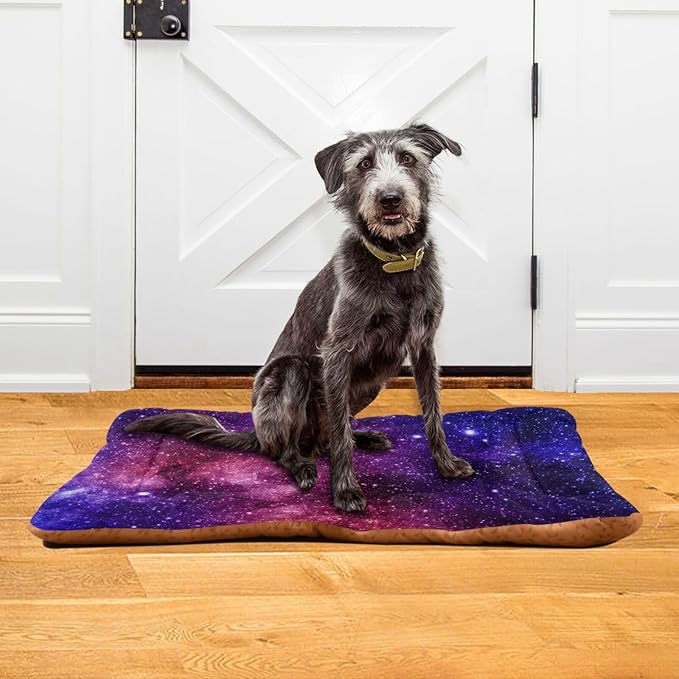 Star Sky Pet Bed Cute Dog Bed Mat Absorbing Non Slip Pad Pet Sleeping Mat for Small, Medium, and Large Dogs Puppy Cat 24 in x 18 in