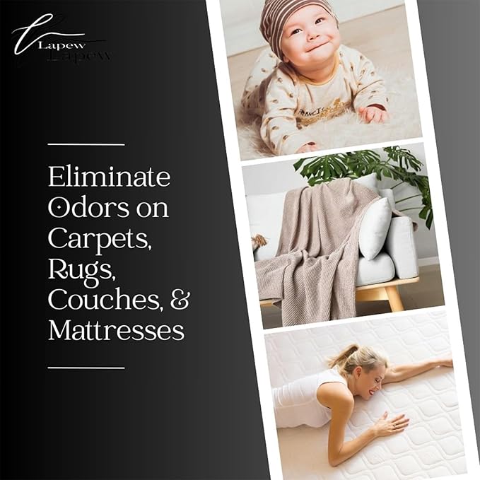 Cocoa Butter Cashmere Carpet Freshener Powder: Powerful Odor Eliminator for Home, Upholstery Deodorizer, Carpet Deodorizer, Pet Urine, Cat Litter Box - Cocoa Butter Cashmere Fragrance.