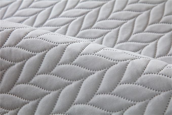 GIBZ Waterproof Dog Bed Cover Anti Slip Pet Furniture Protector Washable Blanket Large Soft Quilted Mat, Dark Grey, 75x180cm