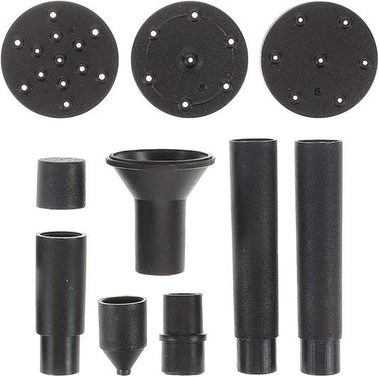 VICASKY Solar Bird Bath Fountains Accessories 10 Pcs Plastic Nozzles Pond Waterfall Bird Bath Solar Pump Parts for Diy Garden Water Feature