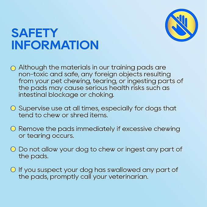 HONEY CARE All-Absorb A07 Bulk Packaging Training Pads, Blue, Large - 22" x 23" 200ct