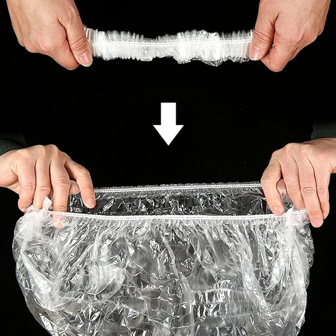 50 Pcs Disposable Rabbit Cage Liner Plastic Toilet Film Leak-Proof for Small Animals Bunny Guinea Pig Bird Cage Liners Litter Box Crate Tray Drawer Quick Cleanup Essentials Indoor (Compact)