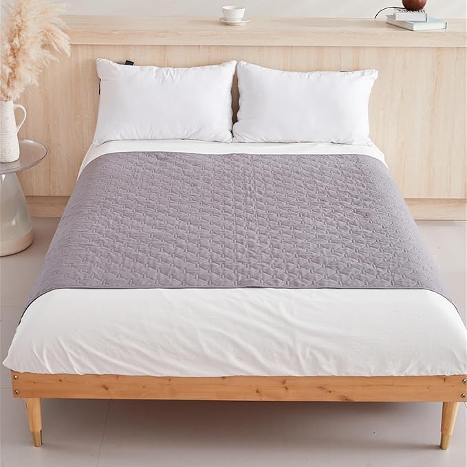 GIBZ Waterproof Dog Bed Blanket Cover Anti Slip Pet Furniture Protector Washable Large Washable Quilted Mat for Indoor, Khaki, 75x180cm