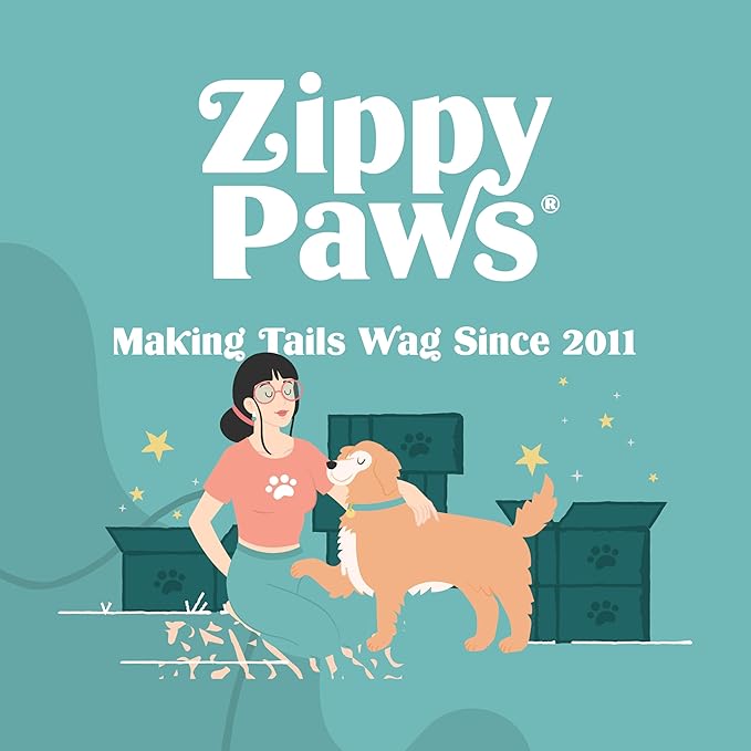 ZippyPaws Skinny Peltz - No Stuffing Dog Toy Pack to Keep Them Busy, for Medium and Large Dogs, Squeaky Pet Toys, Unstuffed Chew Toys, Soft Plush Variety Pack, Desert Snakes - 18"