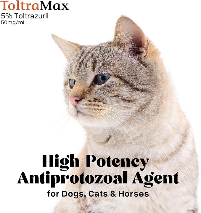 Toltrazuril 5.0% for Horses, Dogs, Cats, 960mL/32.4 Ounce, for Non-Food Chain Animals