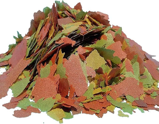 Aquatic Foods Inc. Tropical Fish Flakes, A Complete and Balanced Flake Food for Tropical Fish, Cichlids, Discus, Angel Fish, Bettas, Guppies, Tetras, Goldfish, Marine Fish...AF Flakes…1-lb