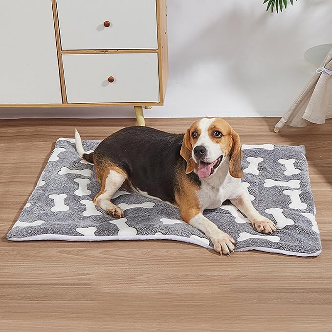 Dog Throw Blankets Warm Pet Cover Blankets, Couch Bed Furniture Protection Kitten Bed Blankets Cat Blankets Puppy Sleeping Mats for Small Medium Dogs Cats (100 * 70cm,Style 6)