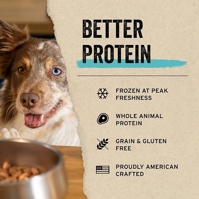 Vital Essentials Freeze Dried Raw Protein Mix-in Dog Food Topper, Chicken Mini Nibs Topper for Dogs, 6 oz