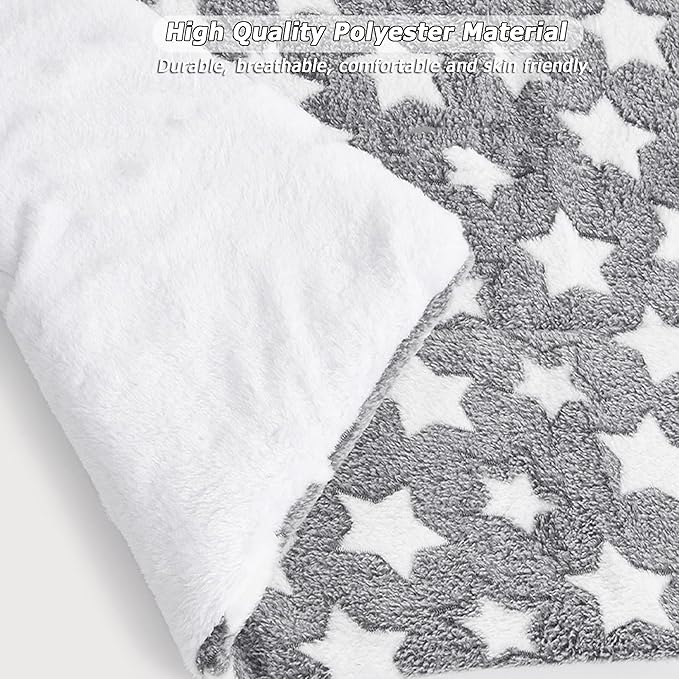 Dog Throw Blankets Warm Pet Cover Blankets, Couch Bed Furniture Protection Kitten Bed Blankets Cat Blankets Puppy Sleeping Mats for Small Medium Dogs Cats (100 * 70cm,Style 3)