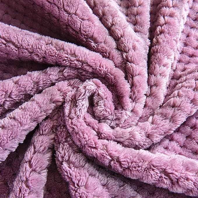 Pet Blanket Warm Soft Dog Blankets Washable Cat Throw Blankets Sofa Bed Couch Furniture Protector Cover for Small Medium Large Dogs Cats, Pink, 63" x 79"