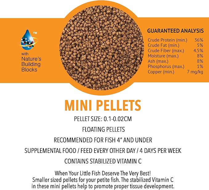 Ecological Laboratories MLLMPBAG MICROBE-LIFT Mini Pellets 40 lbs.