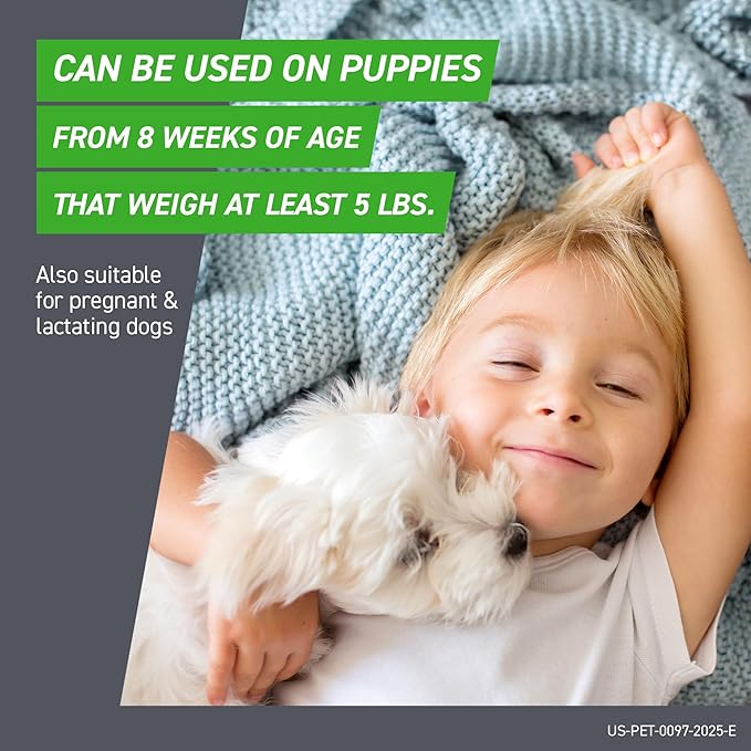 FRONTLINE Plus Flea and Tick Treatment for Small Dogs Upto 5 to 22 lbs. 6 Treatments
